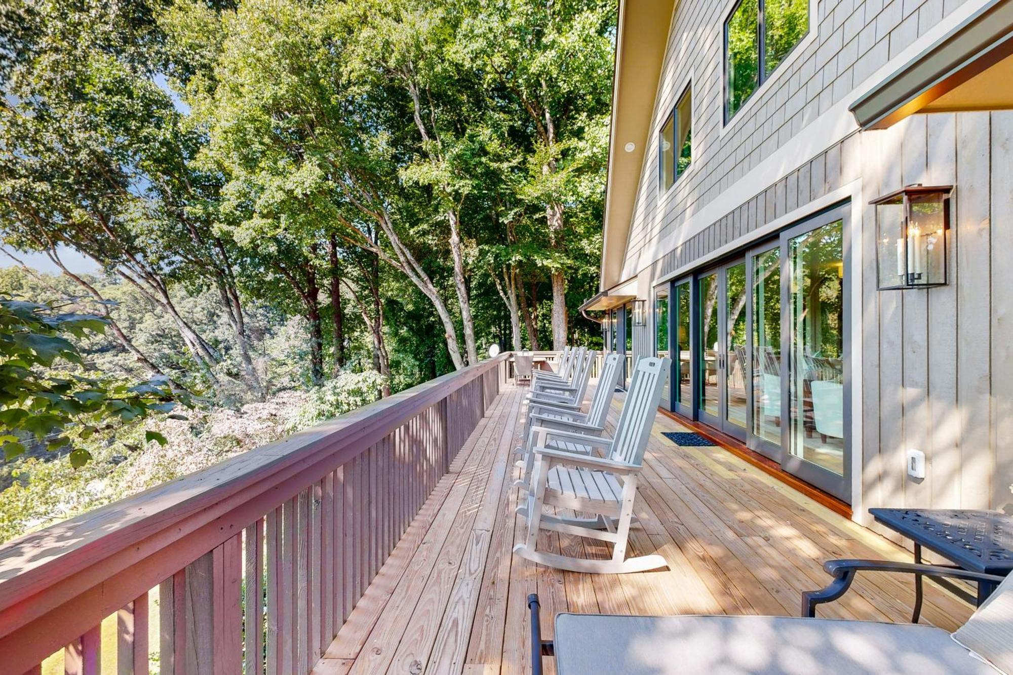 Valley View Lodge At Camp Rockmont Black Mountain Exteriör bild